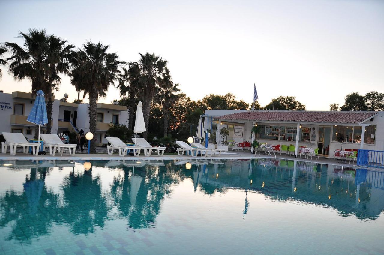 Kos Olympia Apartments At Lambi Beach 外观 照片